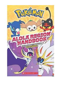 Poke Mon Alola Region Hand Book